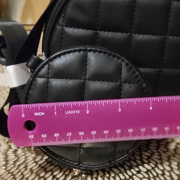 Designer Vegan Crossbody Purse with Coin purse - Picture 10 of 11